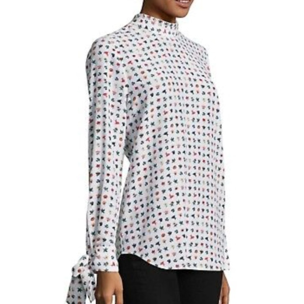 BNWT equipment aurora floral blouse ๐บ๐๐ผ - Picture 2 of 6